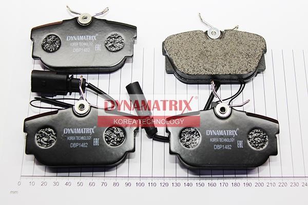 Dynamatrix DBP1482 Brake Pad Set, disc brake DBP1482: Buy near me in Poland at 2407.PL - Good price!