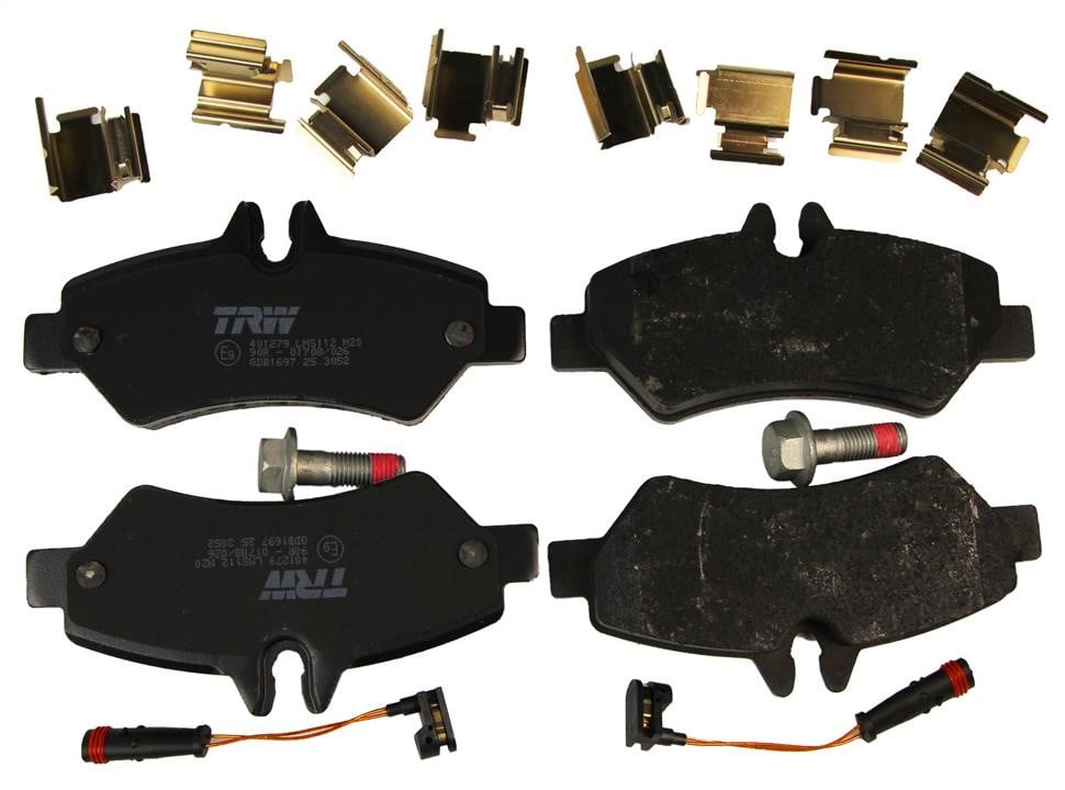 TRW GDB1697 TRW COTEC disc brake pads, set GDB1697: Buy near me in Poland at 2407.PL - Good price!