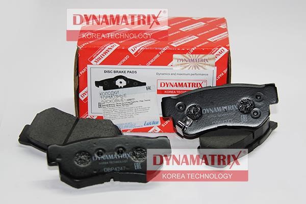 Dynamatrix DBP4247 Klocki hamulcowe, zestaw DBP4247: Dobra cena w Polsce na 2407.PL - Kup Teraz!