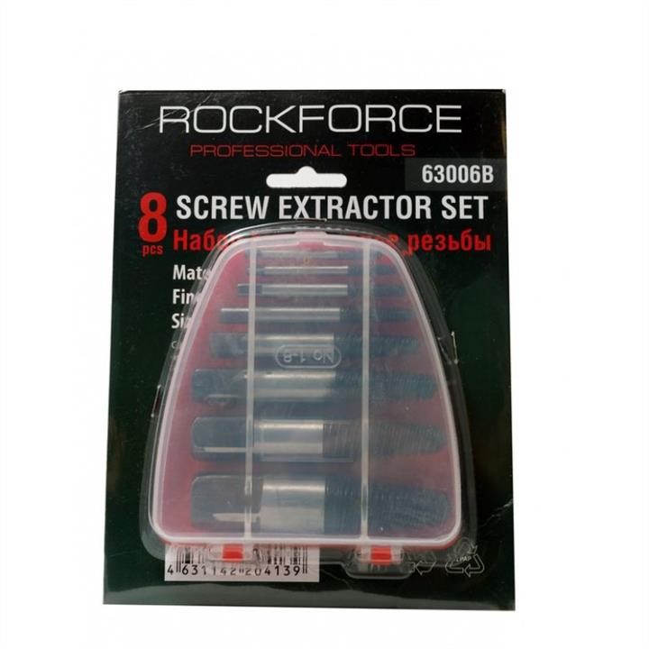 Rock Force RF-63006B Zestaw HSS 4241,8pr odciągi. (O: 3-6 mm, 6-8 mm, 8-11mm, 11-14mm, 14-18mm, 18-22mm, 20-22mm, 22-26 RF63006B: Dobra cena w Polsce na 2407.PL - Kup Teraz!