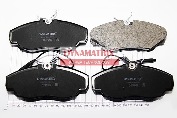 Dynamatrix DBP967 Brake Pad Set, disc brake DBP967: Buy near me in Poland at 2407.PL - Good price!