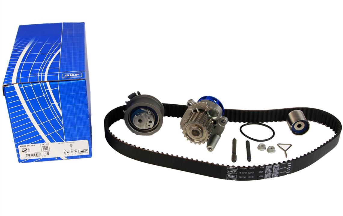 TIMING BELT KIT WITH WATER PUMP SKF VKMC 01250-2