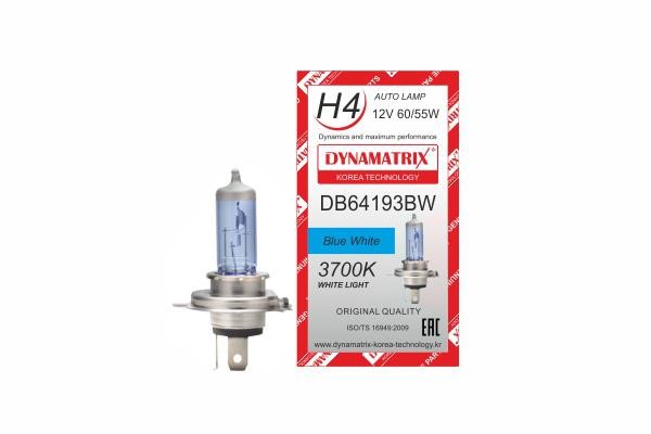 Dynamatrix DB64193BW Halogen lamp 12V H4 60/55W DB64193BW: Buy near me in Poland at 2407.PL - Good price!