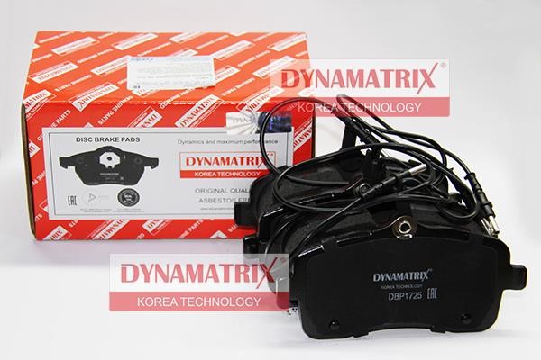 Dynamatrix DBP1725 Klocki hamulcowe, zestaw DBP1725: Dobra cena w Polsce na 2407.PL - Kup Teraz!