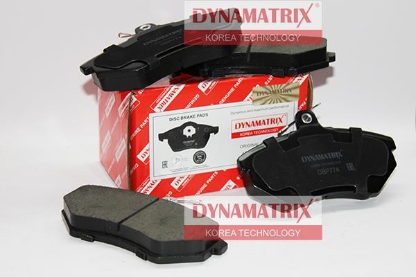 Dynamatrix DBP774 Brake Pad Set, disc brake DBP774: Buy near me in Poland at 2407.PL - Good price!