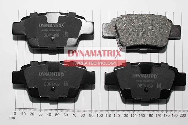 Dynamatrix DBP1469 Тормозные колодки дисковые, комплект DBP1469: Отличная цена - Купить в Польше на 2407.PL!