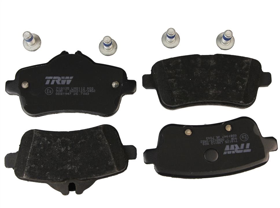 TRW GDB1947 TRW COTEC disc brake pads, set GDB1947: Buy near me in Poland at 2407.PL - Good price!