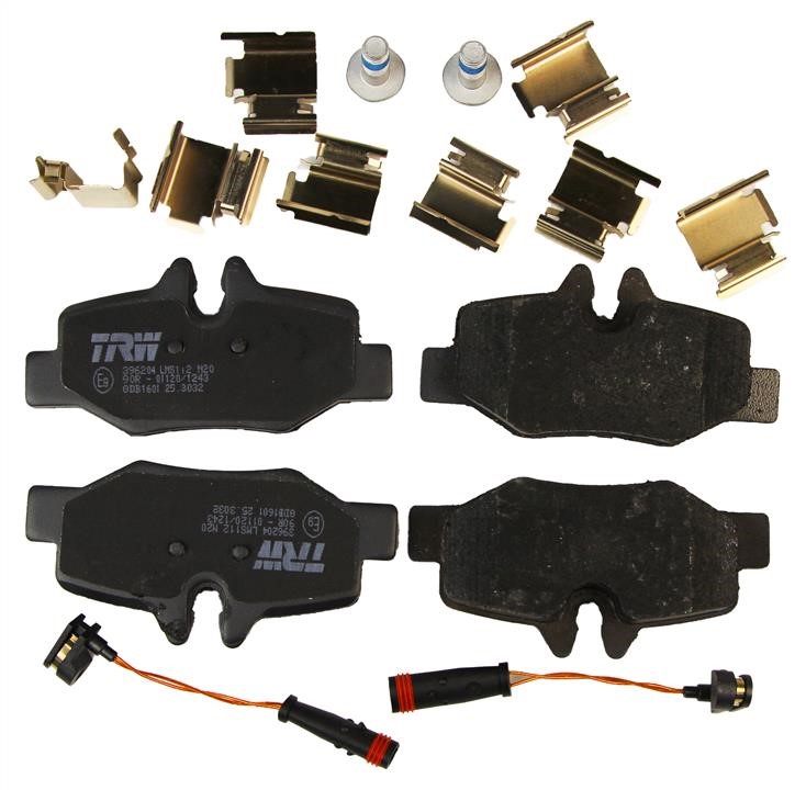 GDB1601 TRW Bremsbelagsatz TRW COTEC