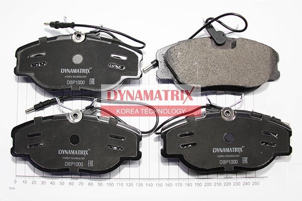 Dynamatrix DBP1000 Гальмівні колодки, комплект DBP1000: Купити у Польщі - Добра ціна на 2407.PL!