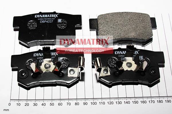 Dynamatrix DBP4227 Brake Pad Set, disc brake DBP4227: Buy near me at 2407.PL in Poland at an Affordable price!