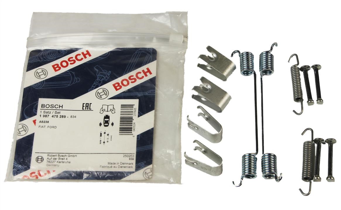 Bosch Zestaw montażowy klocków hamulcowych – cena 41 PLN