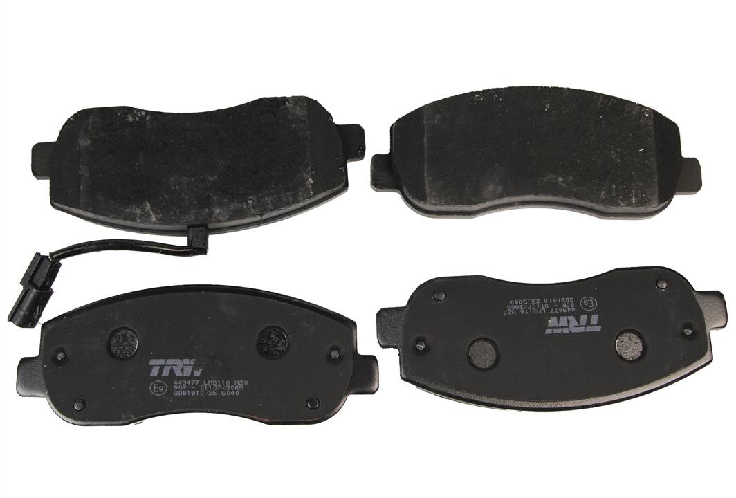 TRW GDB1910 TRW COTEC disc brake pads, set GDB1910: Buy near me in Poland at 2407.PL - Good price!