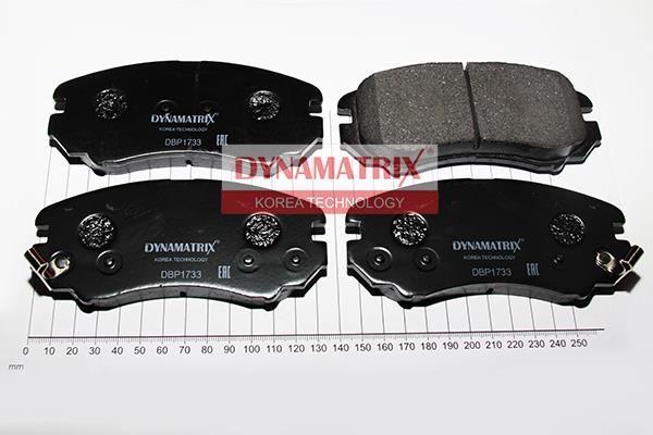 Dynamatrix DBP1733 Гальмівні колодки, комплект DBP1733: Приваблива ціна - Купити у Польщі на 2407.PL!