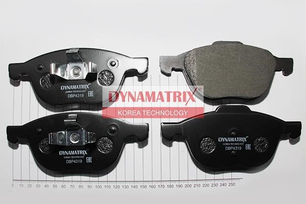 Dynamatrix DBP4319 Klocki hamulcowe, zestaw DBP4319: Dobra cena w Polsce na 2407.PL - Kup Teraz!