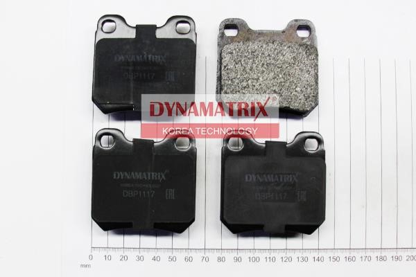 Dynamatrix DBP1117 Brake Pad Set, disc brake DBP1117: Buy near me in Poland at 2407.PL - Good price!