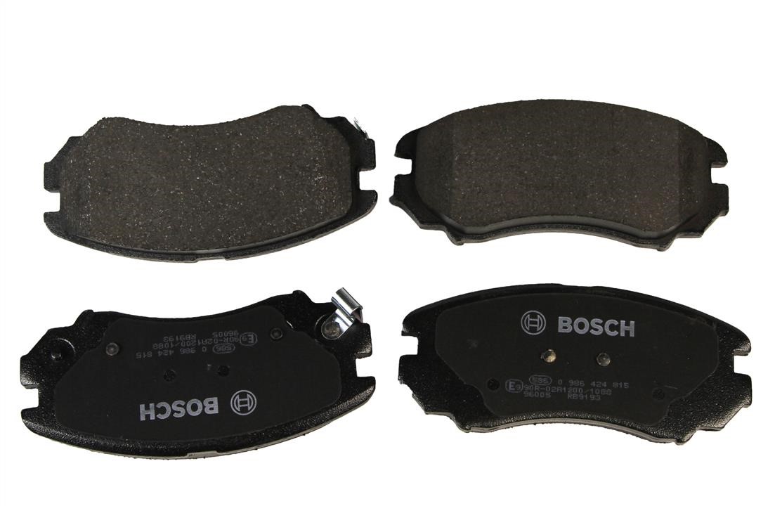 Bosch 0 986 424 815 Гальмівні колодки, комплект 0986424815: Купити у Польщі - Добра ціна на 2407.PL!