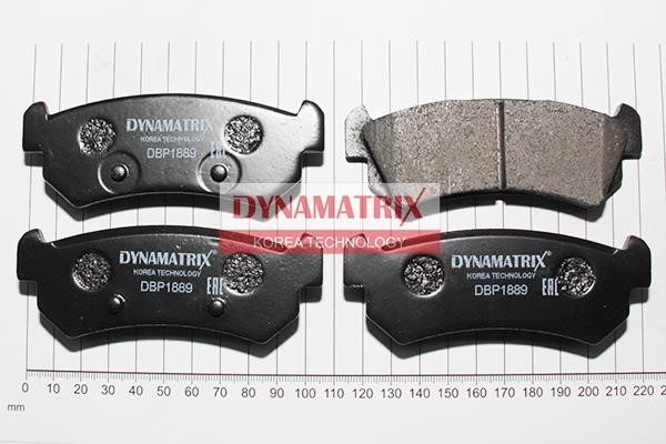 Dynamatrix DBP1889 Brake Pad Set, disc brake DBP1889: Buy near me at 2407.PL in Poland at an Affordable price!