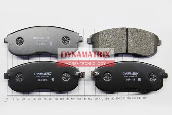 Dynamatrix DBP4148 Brake Pad Set, disc brake DBP4148: Buy near me in Poland at 2407.PL - Good price!