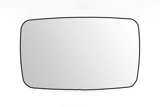 Abakus 2434G02 Side mirror insert 2434G02: Buy near me in Poland at 2407.PL - Good price!