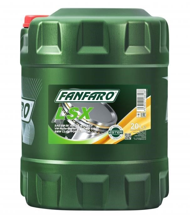 Fanfaro FF6701-20 Engine oil FanFaro LSX 5W-30, 20L FF670120: Buy near me in Poland at 2407.PL - Good price!
