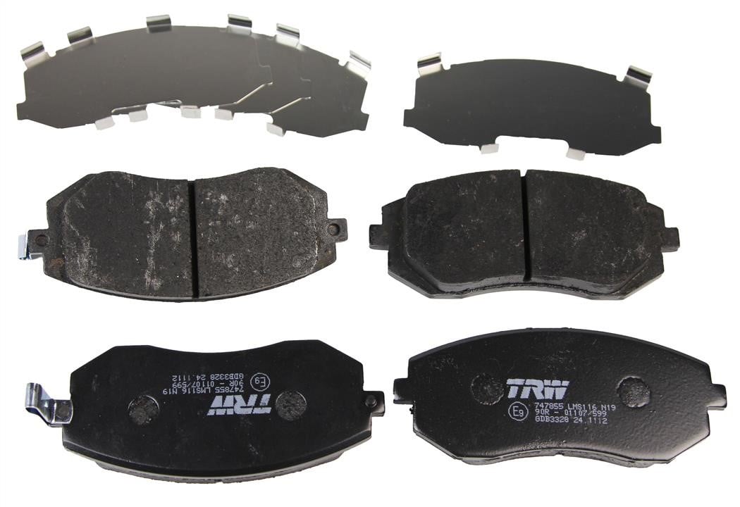 TRW GDB3328 TRW COTEC disc brake pads, set GDB3328: Buy near me in Poland at 2407.PL - Good price!