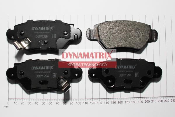Dynamatrix DBP1294 Тормозные колодки дисковые, комплект DBP1294: Отличная цена - Купить в Польше на 2407.PL!