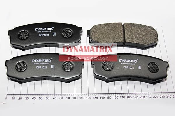 Dynamatrix DBP1021 Brake Pad Set, disc brake DBP1021: Buy near me in Poland at 2407.PL - Good price!