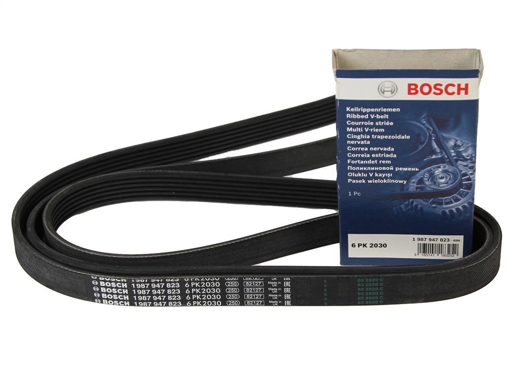 V-ribbed belt 6PK2030 Bosch 1 987 947 823