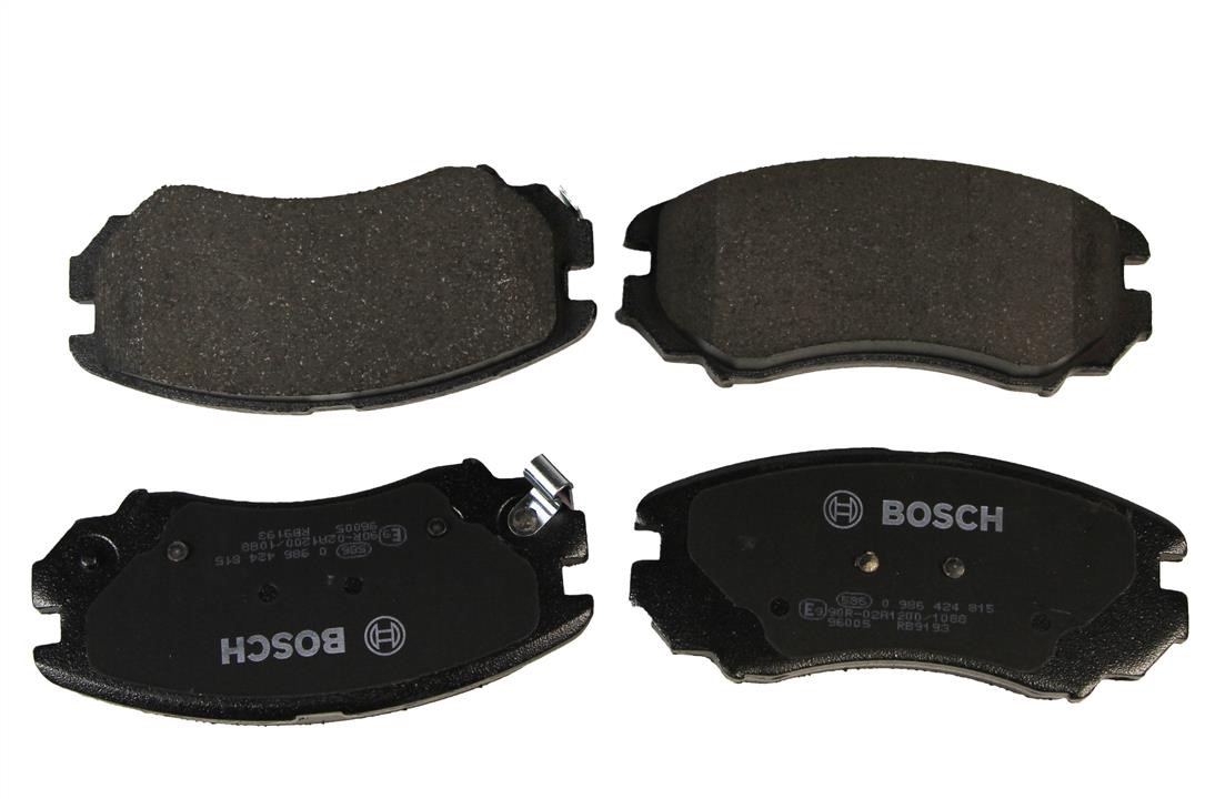 0986424815 Bosch Bremsbelagsatz vorne