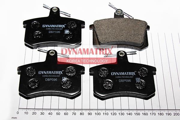Dynamatrix DBP596 Тормозные колодки дисковые, комплект DBP596: Отличная цена - Купить в Польше на 2407.PL!