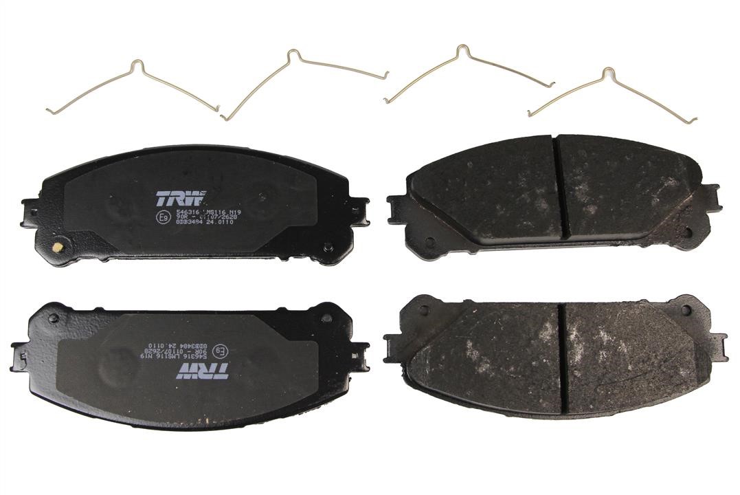 GDB3484 TRW Bremsbelagsatz TRW COTEC