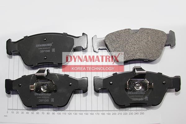 Dynamatrix DBP1049 Brake Pad Set, disc brake DBP1049: Buy near me in Poland at 2407.PL - Good price!