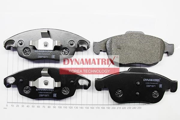 Dynamatrix DBP1971 Brake Pad Set, disc brake DBP1971: Buy near me in Poland at 2407.PL - Good price!