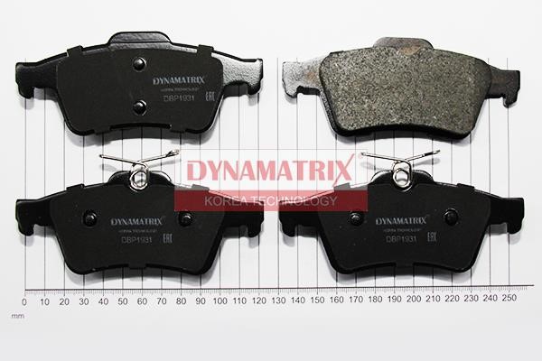 Dynamatrix DBP1931 Гальмівні колодки, комплект DBP1931: Приваблива ціна - Купити у Польщі на 2407.PL!