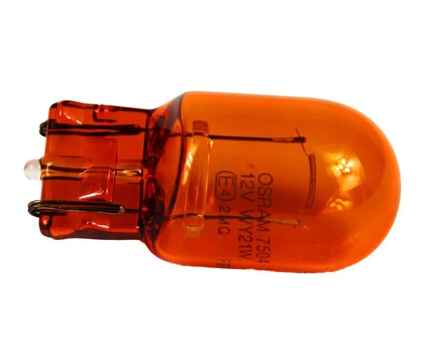 Bulbs auxiliary and signal lighting Daihatsu Charade: 7504 Osram Glow bulb yellow WY21W 12V 21W