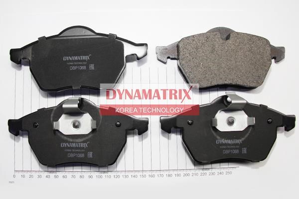 Dynamatrix DBP1068 Тормозные колодки дисковые, комплект DBP1068: Отличная цена - Купить в Польше на 2407.PL!
