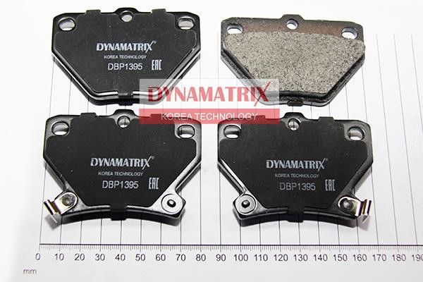 Dynamatrix DBP1395 Brake Pad Set, disc brake DBP1395: Buy near me in Poland at 2407.PL - Good price!