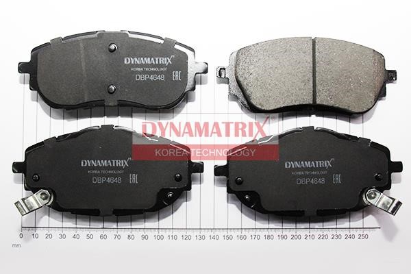 Dynamatrix DBP4648 Brake Pad Set, disc brake DBP4648: Buy near me in Poland at 2407.PL - Good price!