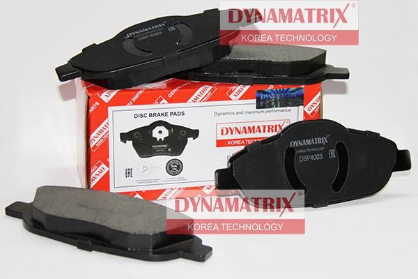Dynamatrix DBP4003 Klocki hamulcowe, zestaw DBP4003: Dobra cena w Polsce na 2407.PL - Kup Teraz!