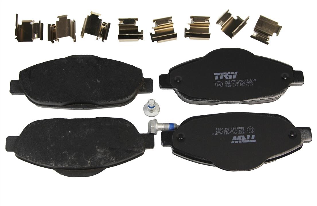 GDB1761 TRW Bremsbelagsatz TRW COTEC