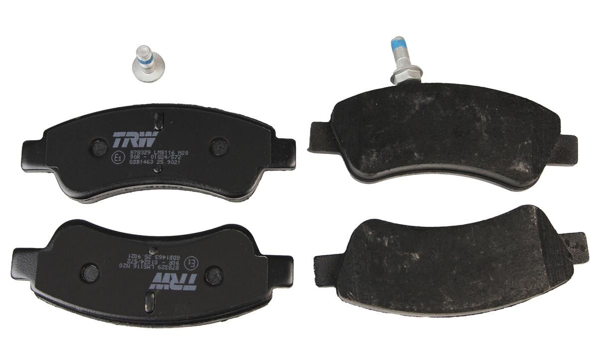 TRW GDB1463 TRW COTEC disc brake pads, set GDB1463: Buy near me in Poland at 2407.PL - Good price!