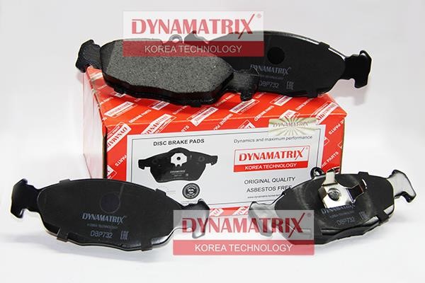 Dynamatrix DBP732 Brake Pad Set, disc brake DBP732: Buy near me in Poland at 2407.PL - Good price!
