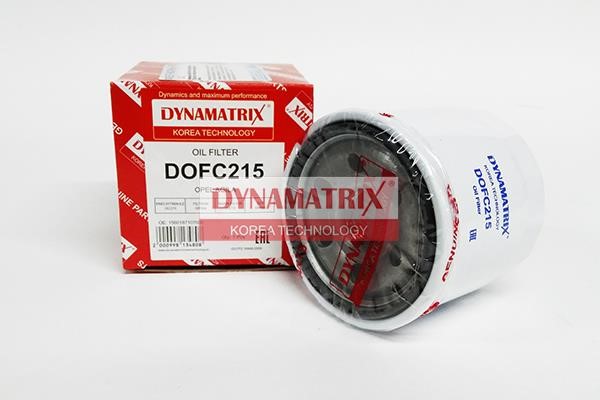 Dynamatrix DOFC215 Filtr oleju DOFC215: Dobra cena w Polsce na 2407.PL - Kup Teraz!