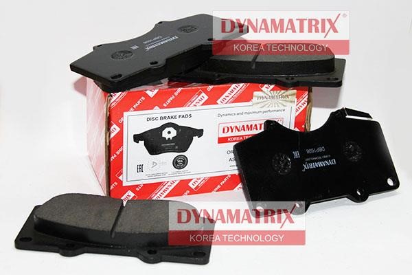 Dynamatrix DBP1698 Brake Pad Set, disc brake DBP1698: Buy near me in Poland at 2407.PL - Good price!