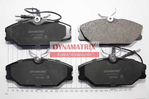 Dynamatrix DBP406 Гальмівні колодки, комплект DBP406: Приваблива ціна - Купити у Польщі на 2407.PL!