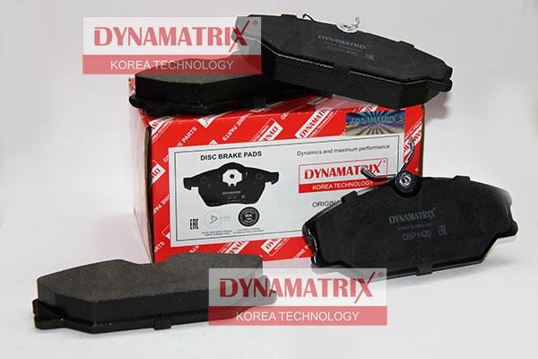 Dynamatrix DBP1420 Brake Pad Set, disc brake DBP1420: Buy near me at 2407.PL in Poland at an Affordable price!