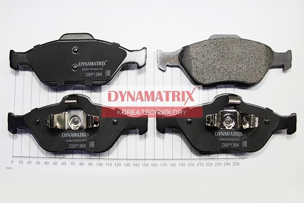 Dynamatrix DBP1394 Гальмівні колодки, комплект DBP1394: Приваблива ціна - Купити у Польщі на 2407.PL!