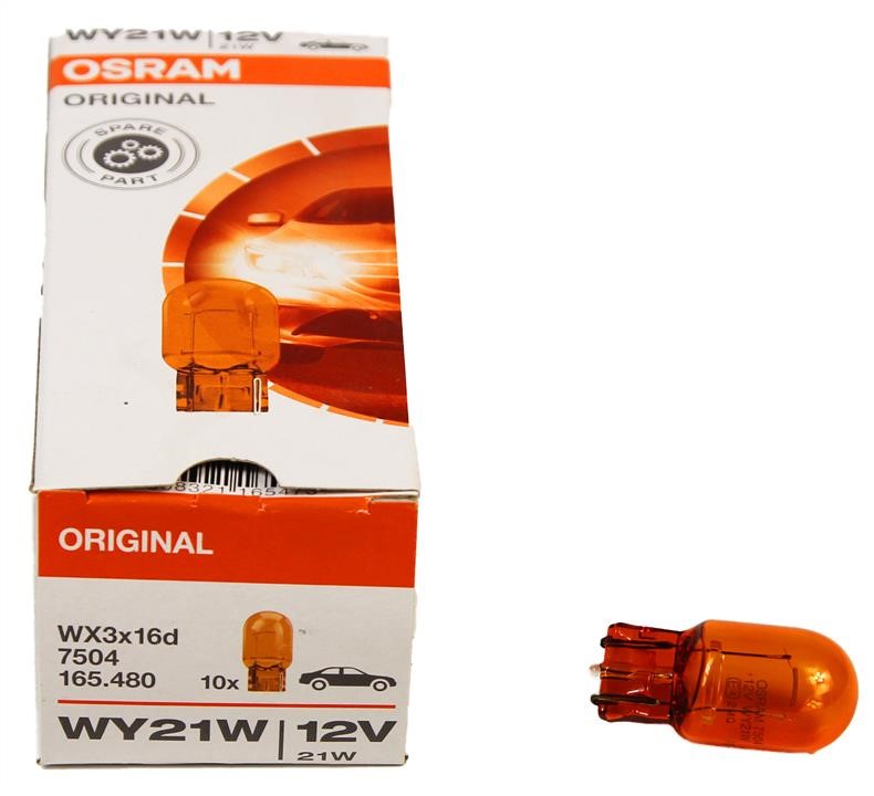 Osram Glow bulb yellow WY21W 12V 21W – price 146 PLN