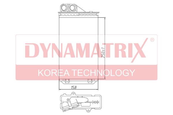 Dynamatrix DR72936 Wärmetauscher, Innenraumheizung DR72936: Kaufen Sie zu einem guten Preis in Polen bei 2407.PL!