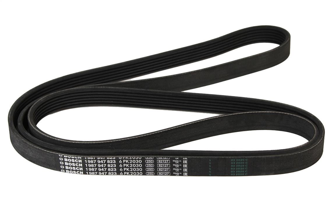 1987947823 Bosch Poly-V belt 6PK2030